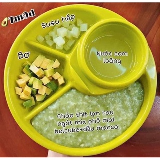 Khay Tròn Ăn Dặm Kiểu Nhật BLW