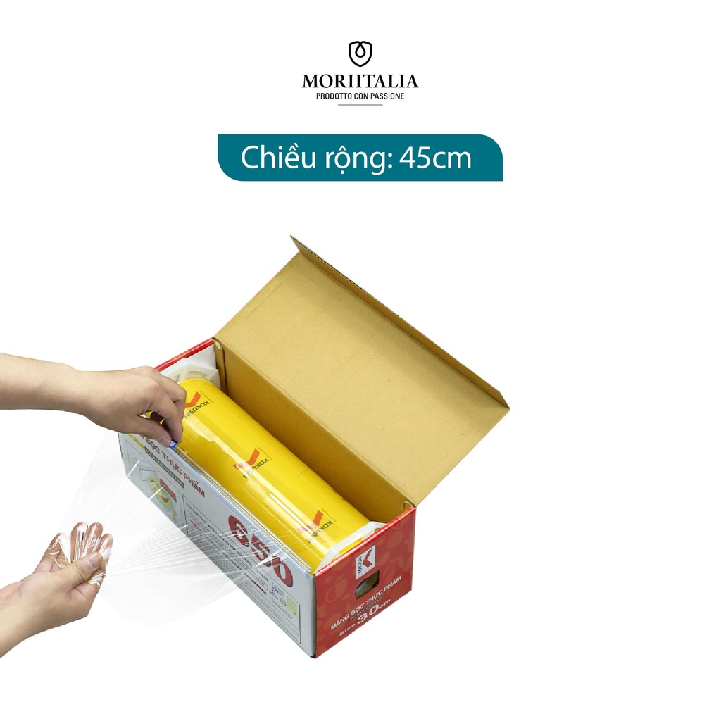 Màng bọc thực phẩm Kokusai chính hãng có dao nhựa Moriitalia MBTP00004558