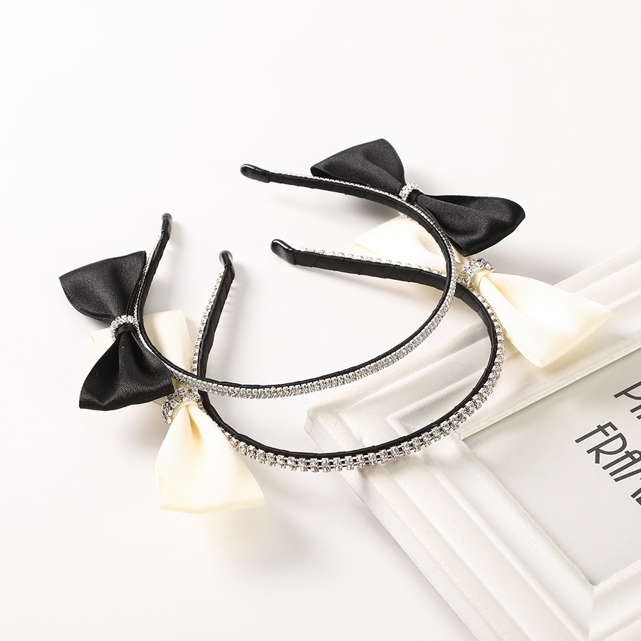 Băng đô cài tóc đính đá phong cách retro hàn quốc cho nữ