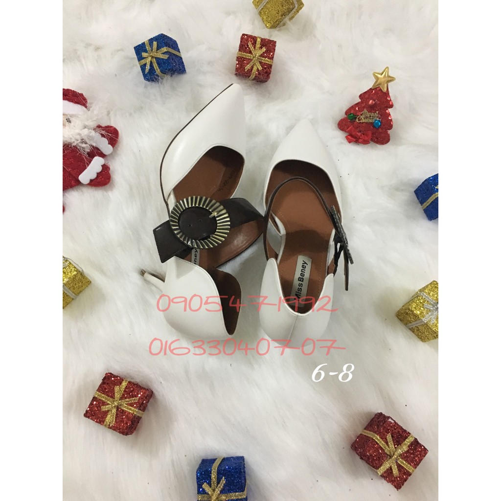 Giày cao gót 3p có quai - SIZE 36