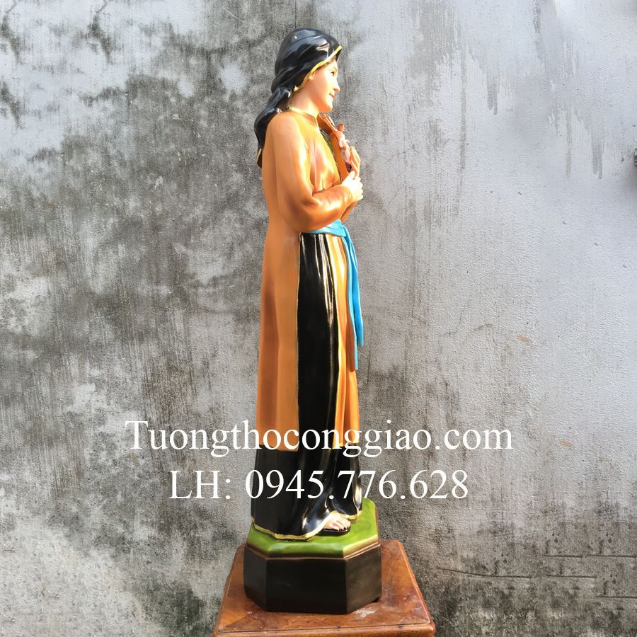 Bà Thánh Anê Lê Thị Thành 90cm composite