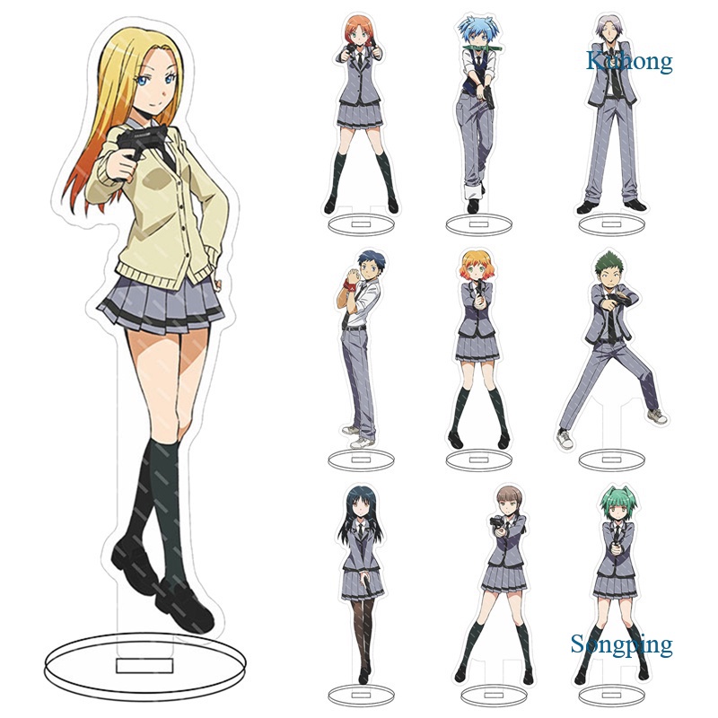 Mô hình nhân vật anime Assassination Classroom bằng acrylic có giá đỡ để bàn trang trí