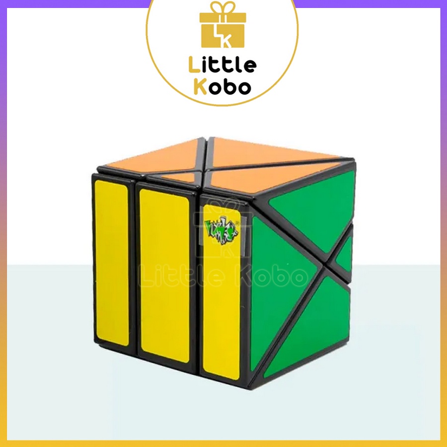 Rubik LanLan Skewb X Cube Rubic Biến Thể 6 Mặt Đồ Chơi Trí Tuệ Trẻ Em Phát Triển Tư Duy Thông Minh - Little Kobo