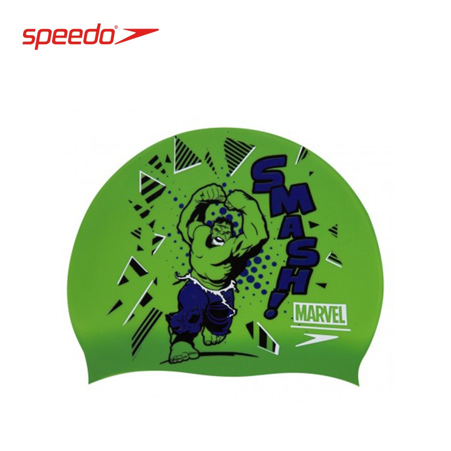 Nón bơi trẻ em SPEEDO Hulk Slogan Marvel 8-08386F291 (6-14 tuổi)