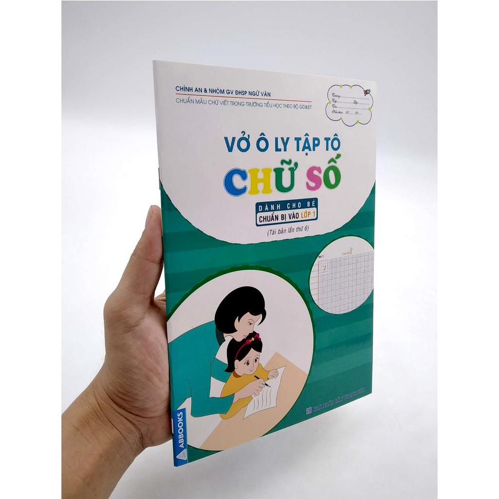 Sách Vở Ô Ly Tập Tô Chữ Số