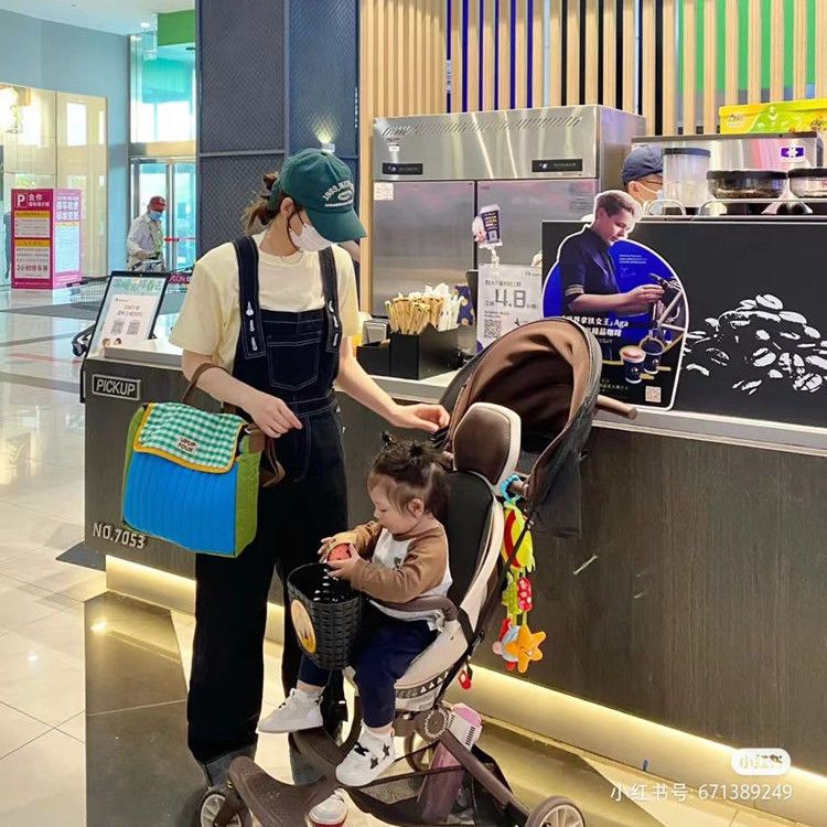 Túi Xách Cỡ Lớn Thêu Họa Tiết Đa Năng Phong Cách Hàn Quốc Cho Mẹ Bỉm Sữa