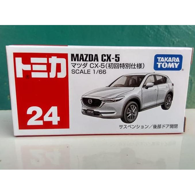 Mô Hình Xe Hơi Mazda Cx-5 Diecast Tomica No. 24 Giá Trị