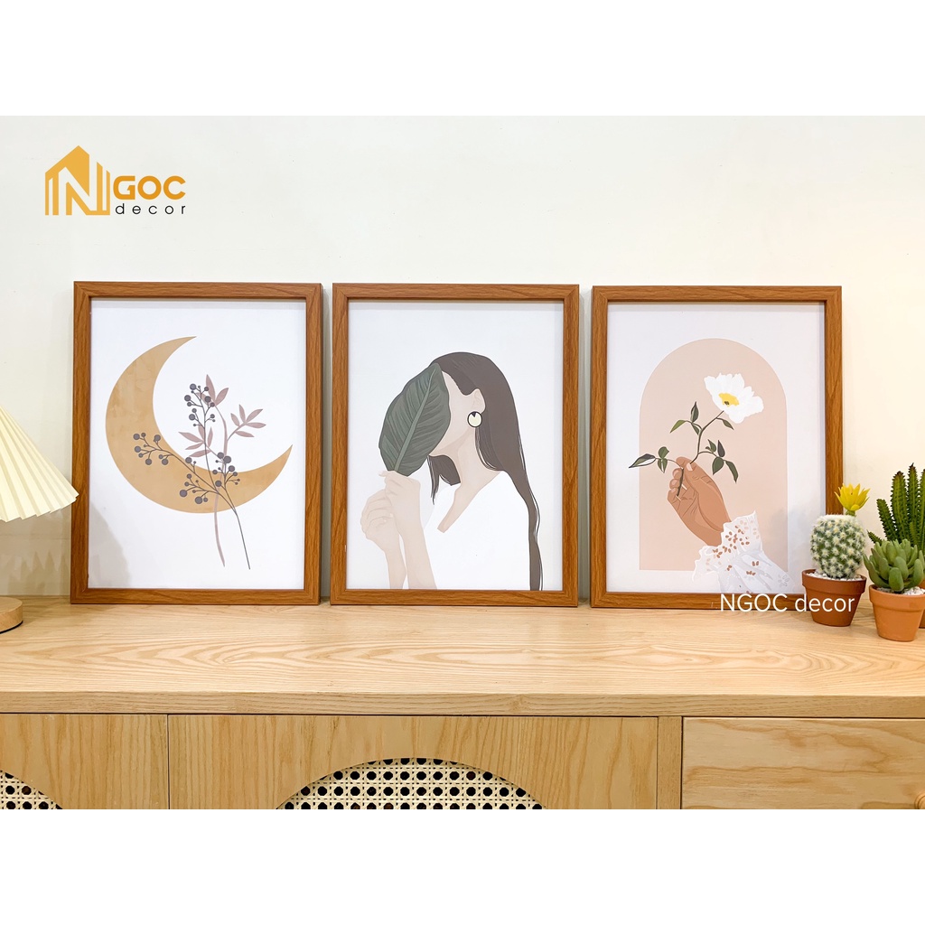 TRANH CANVAS nhiều mẫu khổ sẵn 30x40