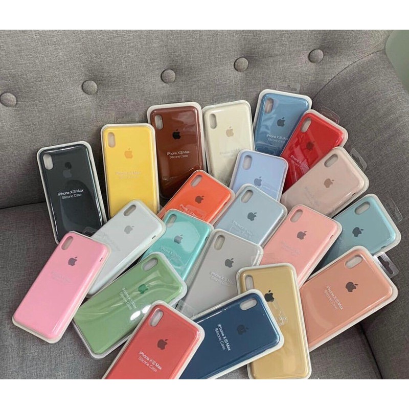 [Fullbox] Ốp chống bẩn Apple Silicon cho iphone X XS | WebRaoVat - webraovat.net.vn