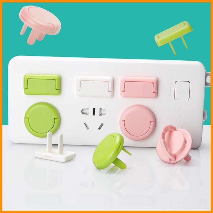 Nút Che Ổ Điện Bịt Ổ Điện An Toàn Cho Bé Thông Minh Thiết Kế Gọn Gàng Đẹp Tiện Dụng BabyRice 040