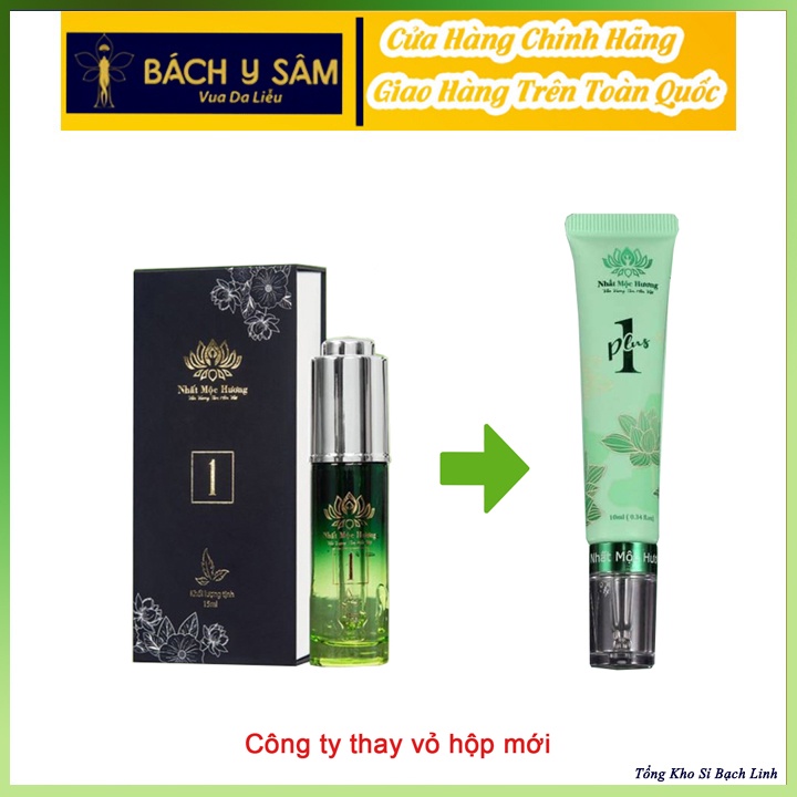 Bách Y Sâm 01 Plus Nhất Mộc Hương 01 Bạch Linh Tuýp 15g (Mẫu mới của Bách Y Sâm 01)