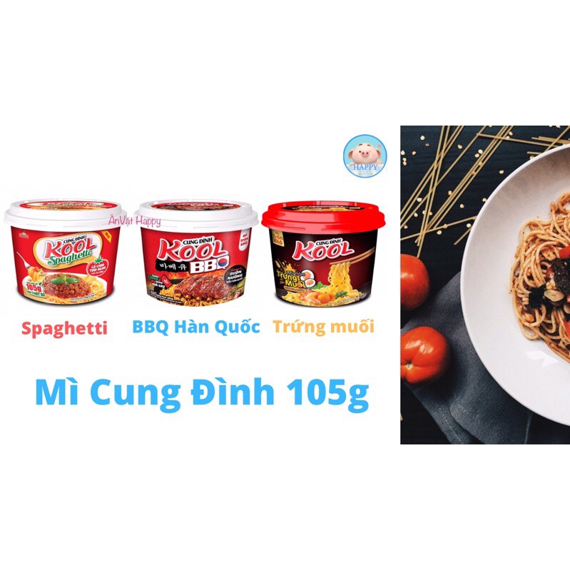 [NEW] Mì trộn Cung Đình Kool Bbq sườn nướng kiểu Hàn Quốc 105g | BigBuy360 - bigbuy360.vn