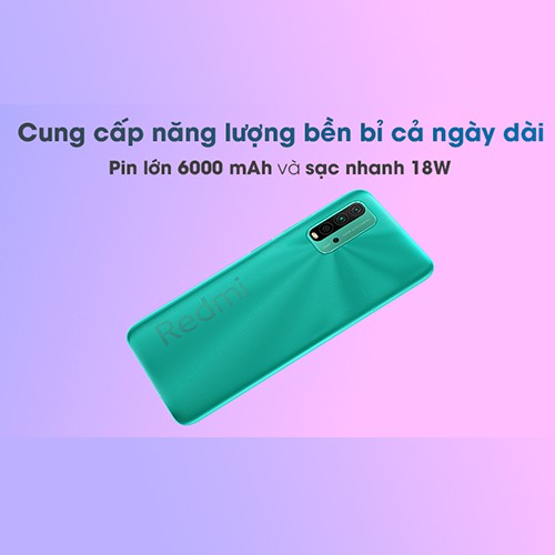 Điện Thoại Xiaomi Redmi 9T - 6GB/128GB - Pin khủng 6000 mAh - Camera 48MP - Chip Snapdragon 662 - BH 18 Tháng | BigBuy360 - bigbuy360.vn