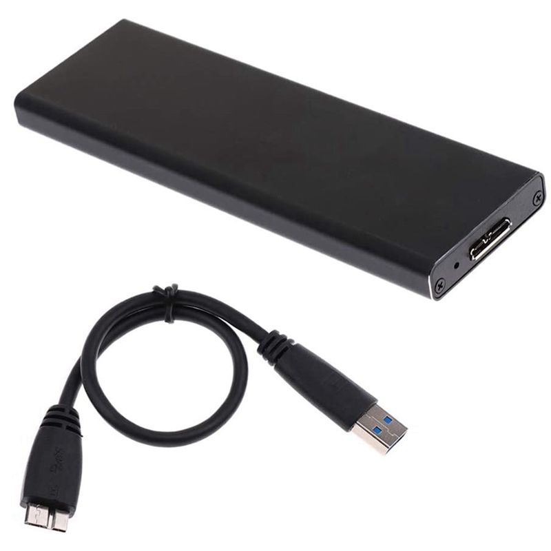Hộp Đựng Ổ Cứng Ssd Sang Usb 3.0 6 + 12 Pin Cho 2010 Apple Macbook Air A1370 A1369 Đen | BigBuy360 - bigbuy360.vn