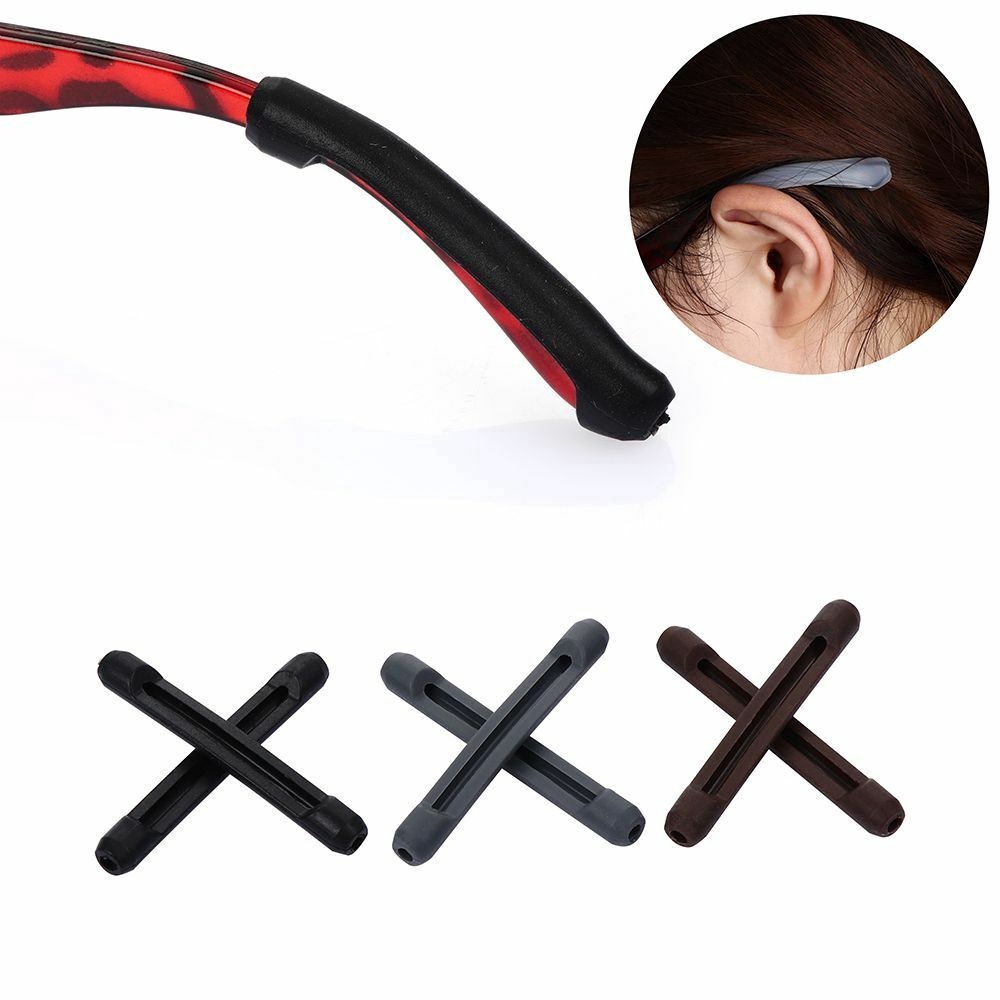 Phụ Kiện Móc Tai Bằng Silicone Chống Trượt Cho Mắt Kính