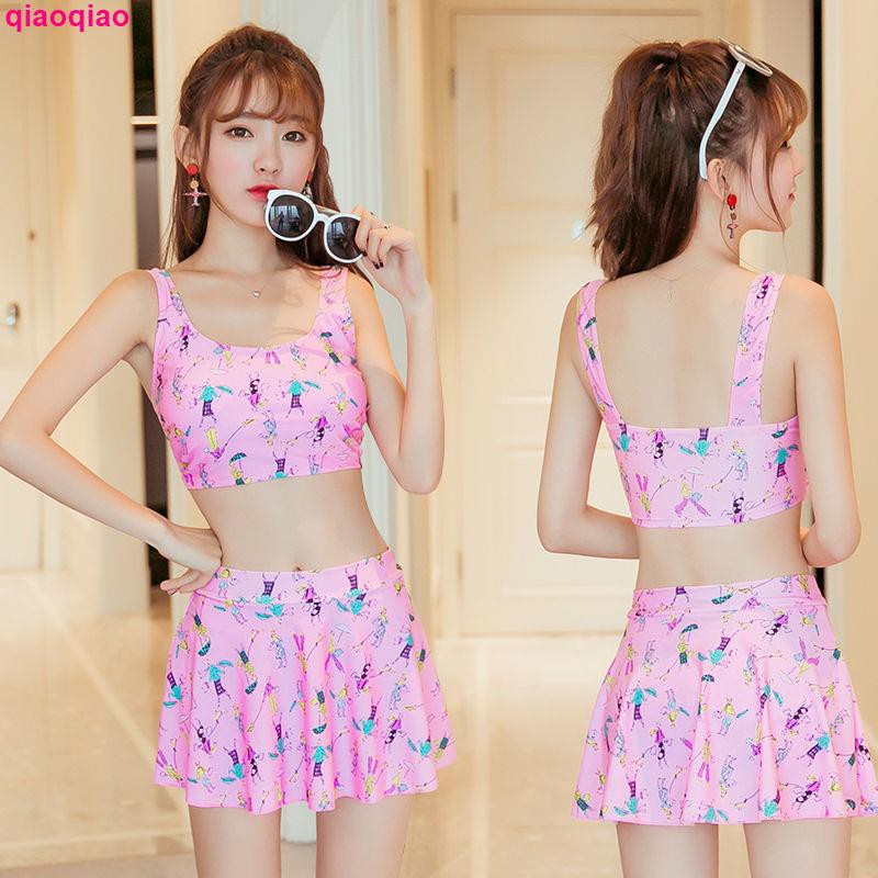 Set Đồ Bơi Hai Mảnh In Họa Tiết Phong Cách Hàn Quốc Dành Cho Nữ | BigBuy360 - bigbuy360.vn