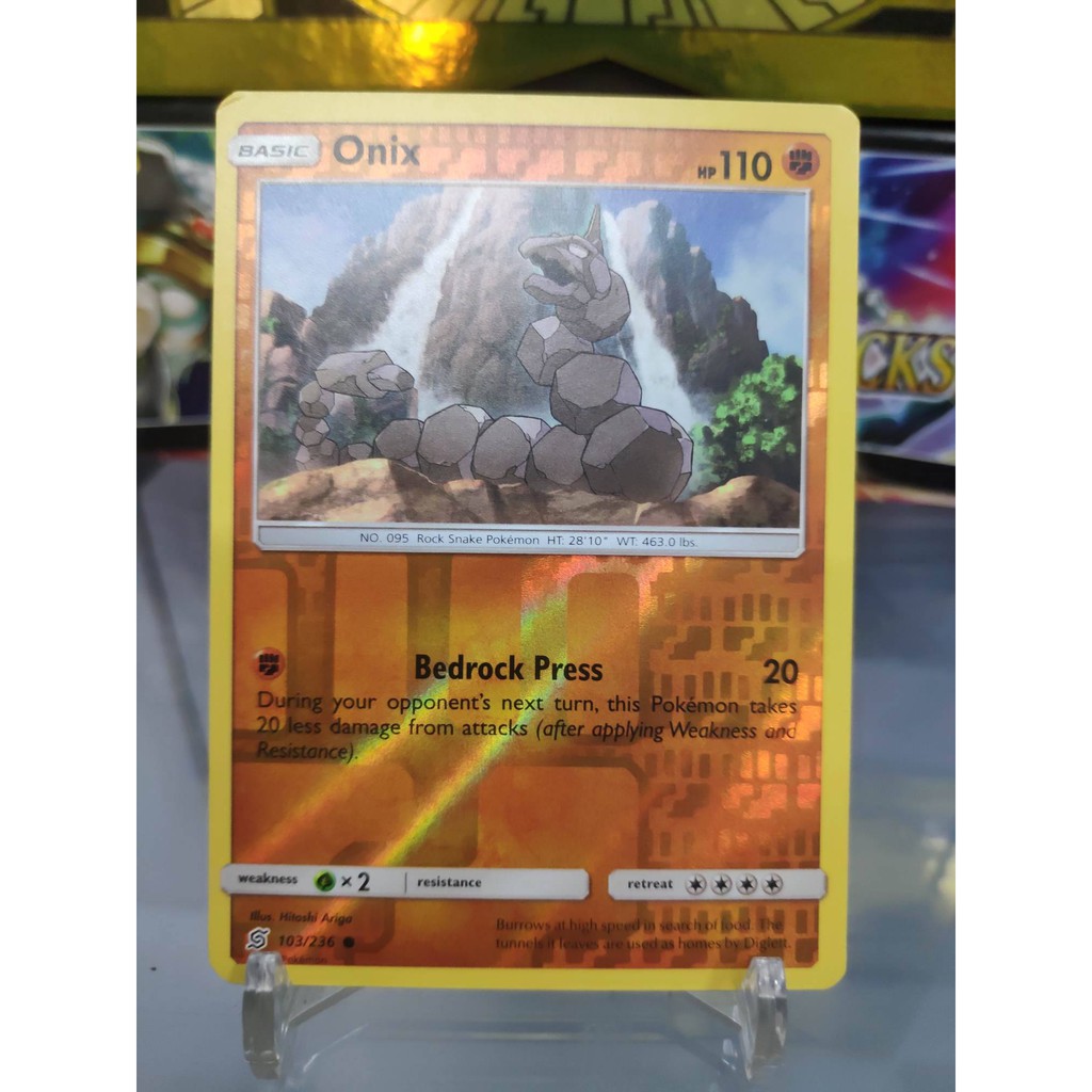 [ Dưa Hấu Yugioh ] Lá bài thẻ bài Pokemon Onix