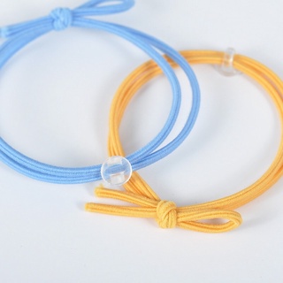 (Handmade) Dây Buộc Tóc Có Đế Silicon Đính Hoạ Tiết