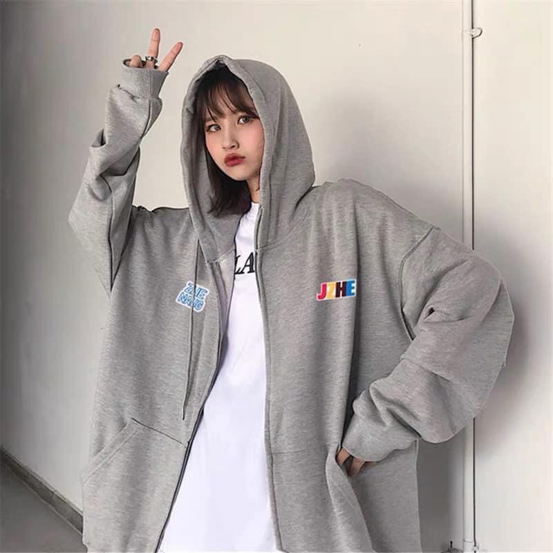 Áo Hoodie - Áo Khoác Nỉ Nam Nữ Unisex JZHE 2 Màu Siêu Hot - LP.STORE