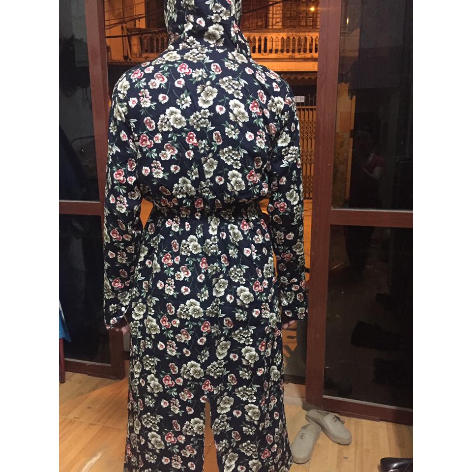 Áo chống nắng chất măng tô