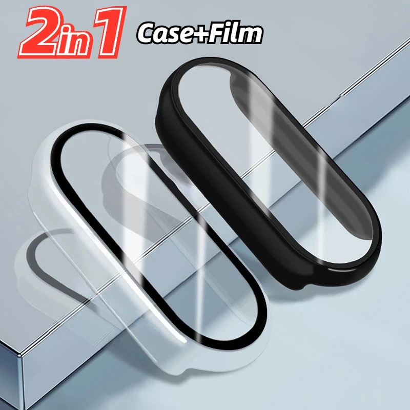 Ốp Bảo Vệ Màn Hình 2 Trong 1 3D Cho Xiaomi Mi Band 7NFC