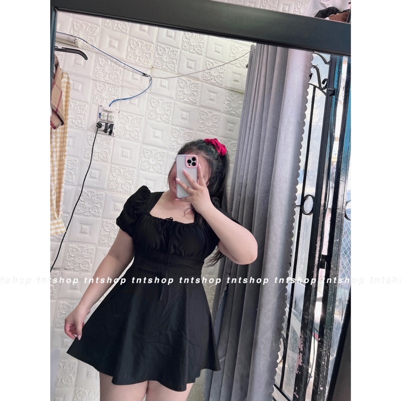 JUMPSUIT NHÚN NƠ NGỰC [TNTSHOP BIGSIZE 60KG 90KG]