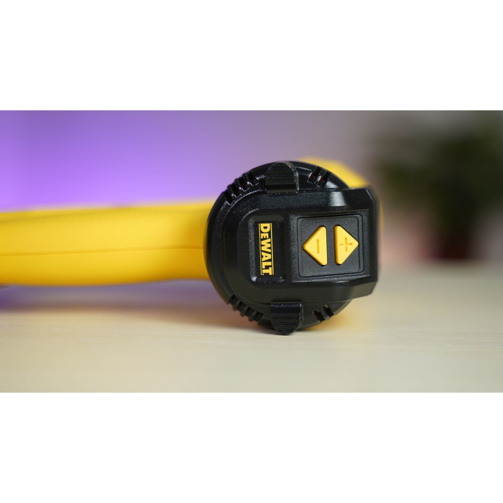 CHÍNH HÃNG - Máy thổi hơi nóng 600°C công suất 2000W Dewalt D26414 có màn hình Led