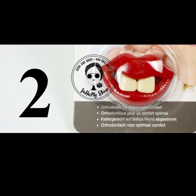 Ti giả cute chống vẩu cho bé