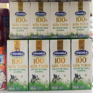 Sữa tươi vinamilk 100