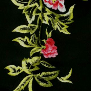 Vải áo dài thêu cao cấp