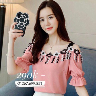 ÁO TAY LOE PHỐI REN