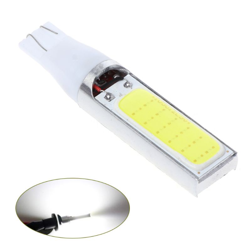 Đèn LED Phanh Siêu Sáng Whi T10 10W 194 168 W5W COB Cho Xe Hơi