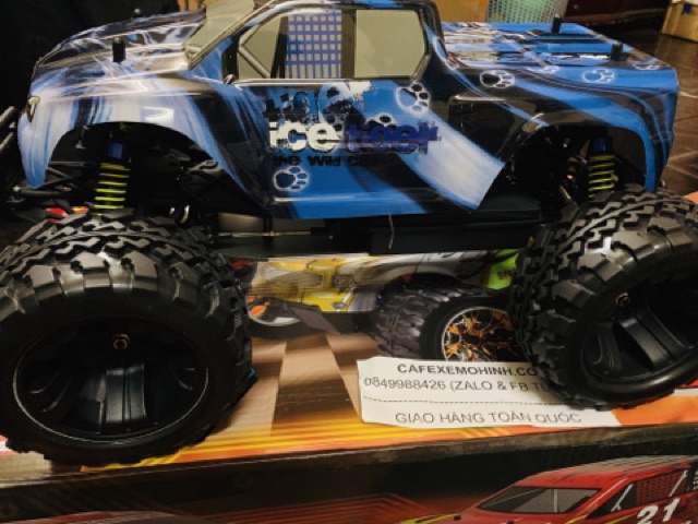 Xe điều khiển Monster truck Ice chạy xăng 80 km/h