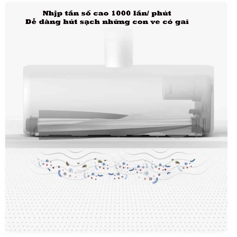 Máy hút bụi diệt khuẩn cầm tay không dây chiếu tia UV diệt khuẩn(XIAOMI) | BigBuy360 - bigbuy360.vn