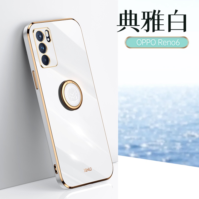 Ốp Điện Thoại silicone Mềm Chống Sốc Có Giá Đỡ Cho OPPO reno 10 A18 reno 6 4g 6 5g 6z 5g 7z 5g 7 4g 5g A16 reno 4F
