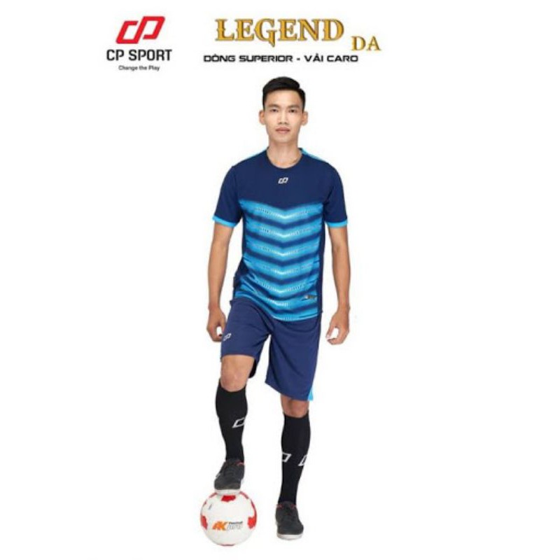 Bộ quần áo bóng đá không logo Legend da