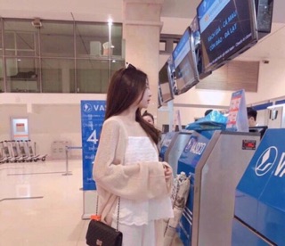 Áo cardigan len mỏng nữ hot