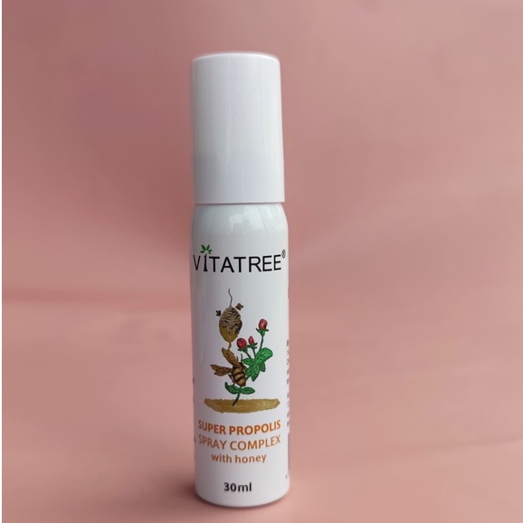 Xịt keo ong Vitatree Super Propolis Spray Complex with honey