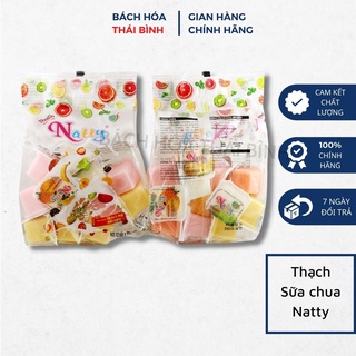 Thạch Sữa Chua Natty Long Hải Túi 432g