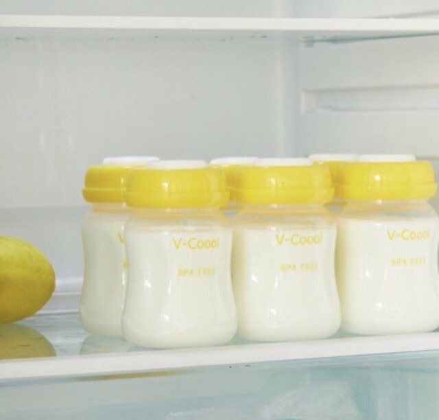 Bộ 6 bình trữ sữa Vcoool cao cấp