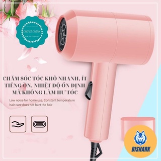 Máy sấy tóc ion mini, máy sấy tạo kiểu tóc nhanh mẫu mới hair dryer