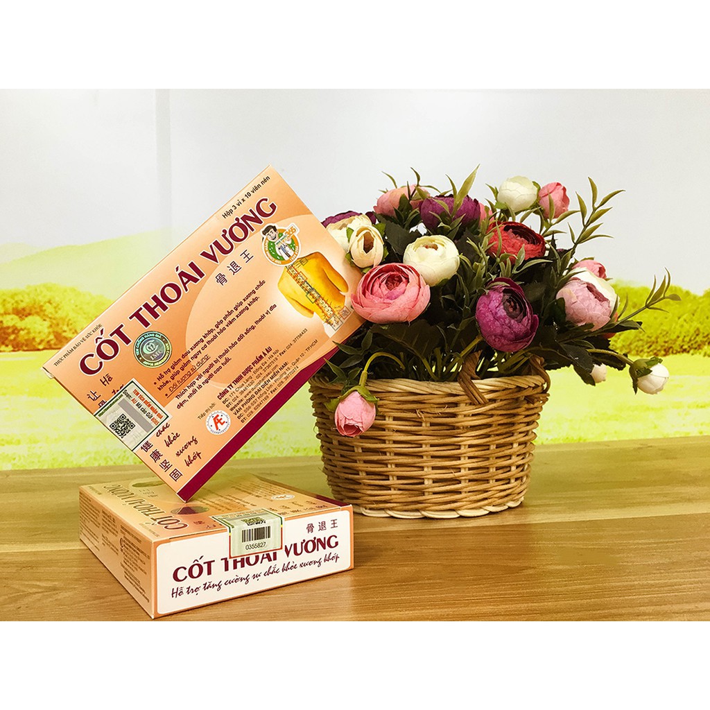 Cốt thái vương  - hộp 3 vỉ x 10 viên nén | Thế Giới Skin Care