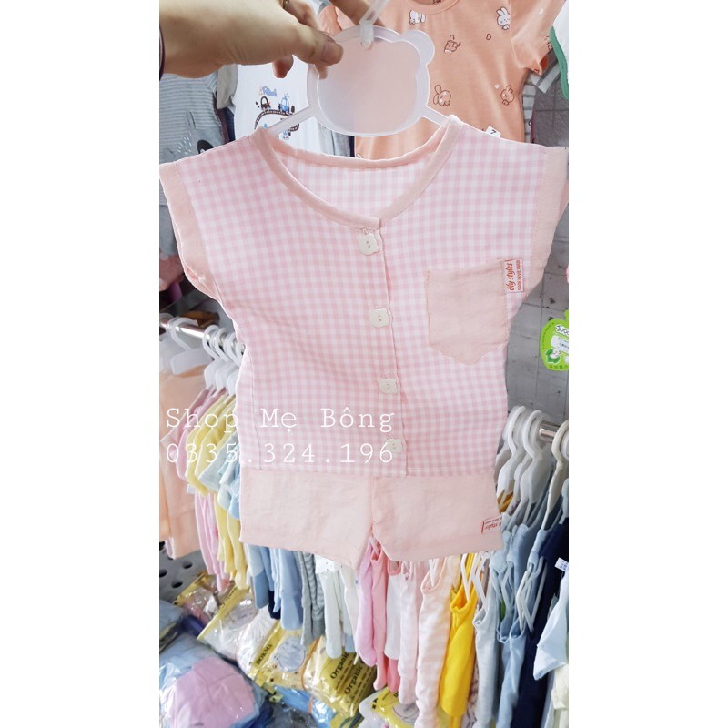[ẢNH THẬT] Bộ cộc cài giữa Oly Style cho bé trai/ bé gái
