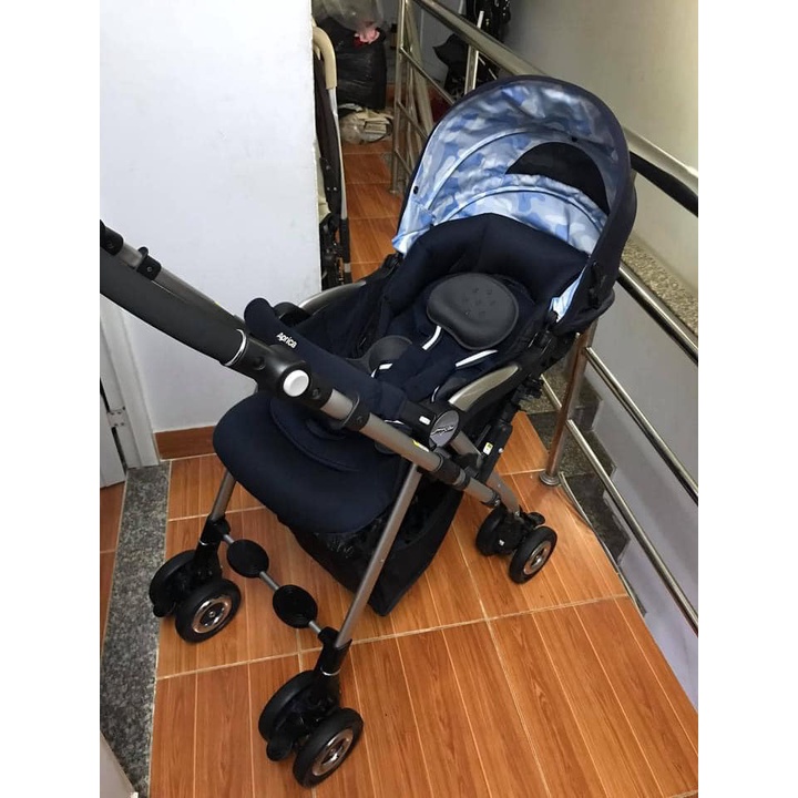 XE ĐẨY ĐIỀU HOÀ APRICA SORARIA Auto4cas - 4 bánh xoay tự động