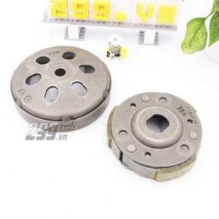 Chuông và ba càng nồi sau dán bố chống rung cho xe Yamaha NVX