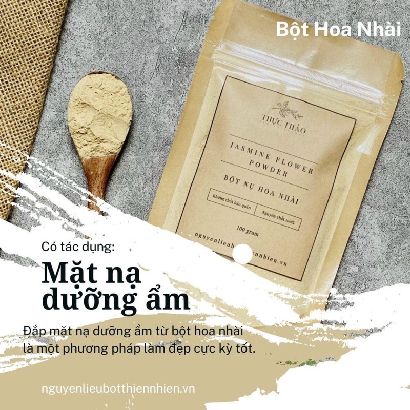 Bột Hoa Nhài Nguyên Chất