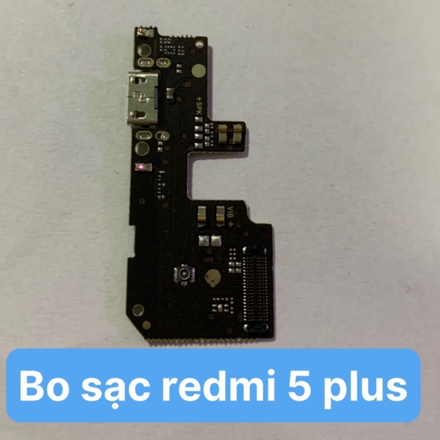 Cụm đuôi sạc, bo sạc, chân sạc, micro Xiaomi Redmi 5 Plus zin hãng