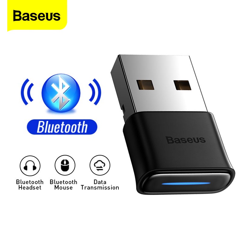 Bộ chuyển đổi usb thu phát bluetooth 5.0 Baseus usb adapter không dây cho chuột bàn phím âm thanh máy tính