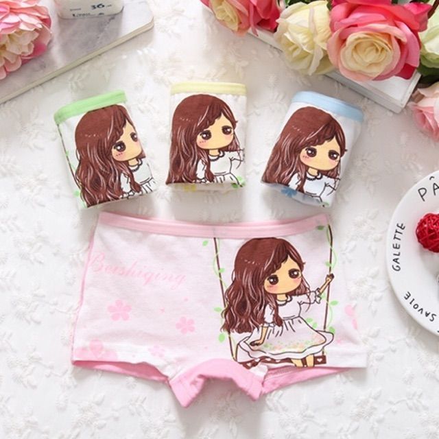 Set 3 chip đùi cho bé gái