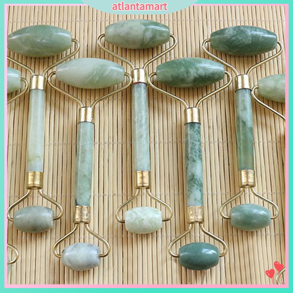 [Hàng mới về] Dụng cụ massage đầu con lăn bằng đá tự nhiên tiện dụng